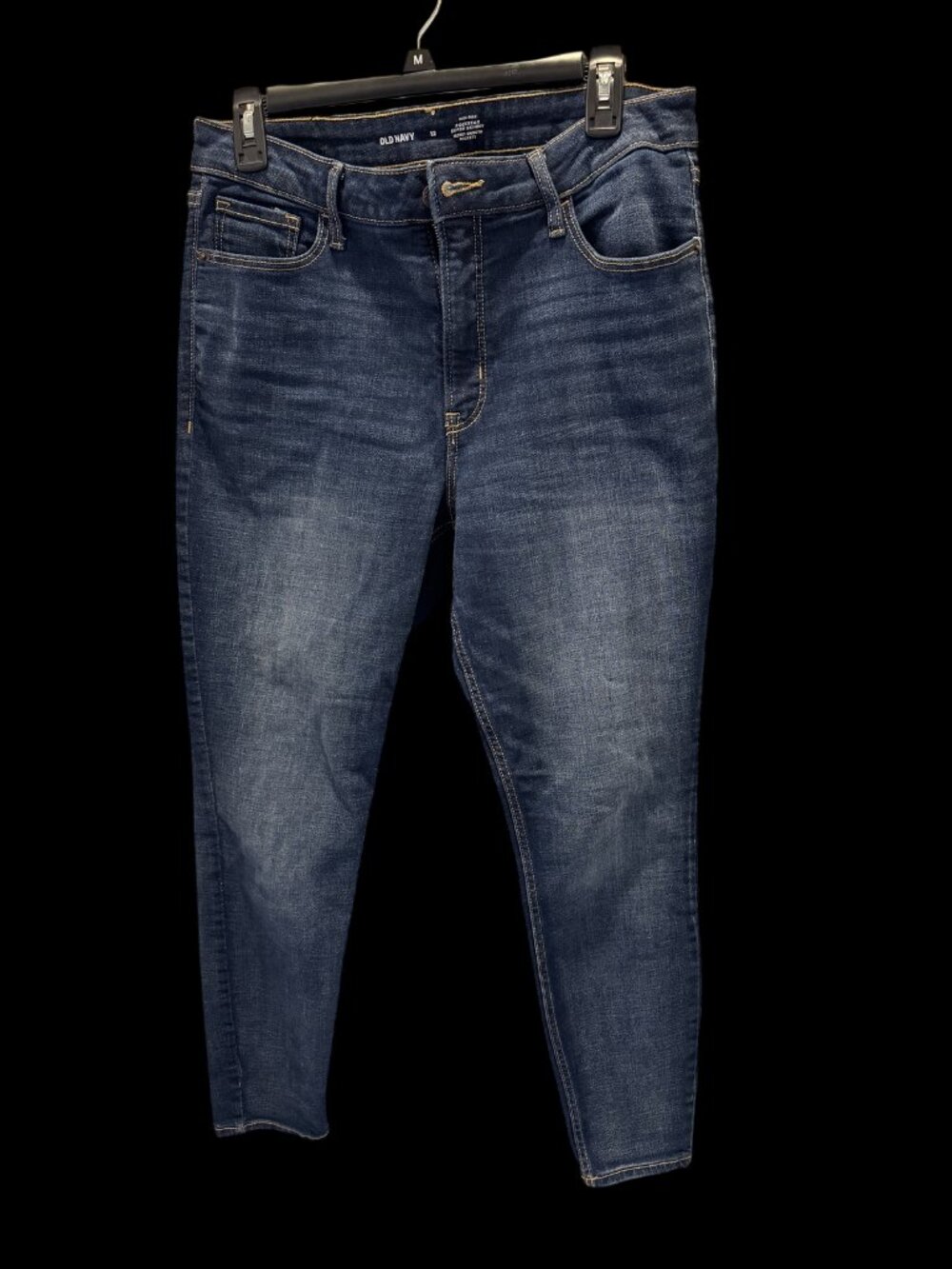 Old Navy Size 12 High-Rise Super Skinny Jeans Medium Wash